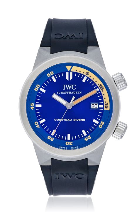 iwc dive watch|iwc cousteau diver watch.